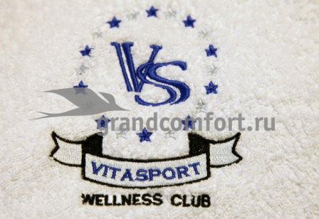 Махровые полотенца с логотипом