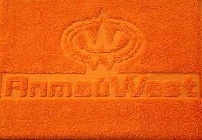 Гостиничные махровые полотенца с логотипом